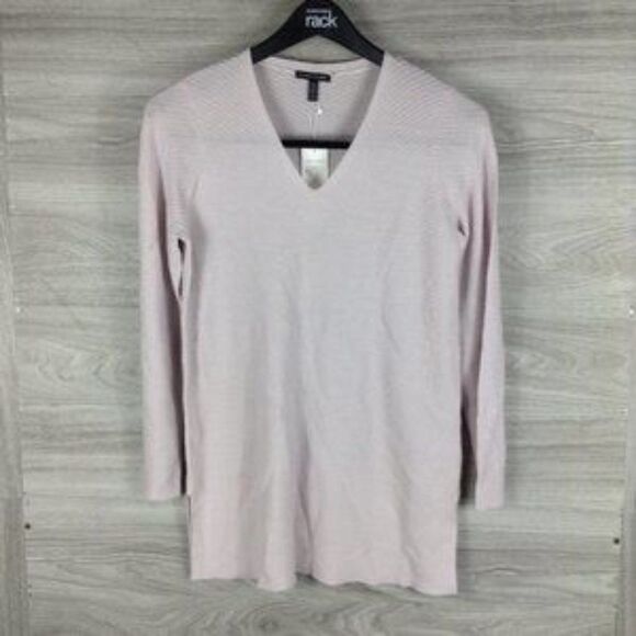 EILEEN FISHER Ceramic Side-slit Tunic Sweater - Picture 3 of 7